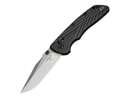 Hogue Deka Folding Knife, Clip Point, Black - Elegant Handle, Smooth Action, Secure Locking, Perfect for Everyday Carry and Tactical Use - 24379