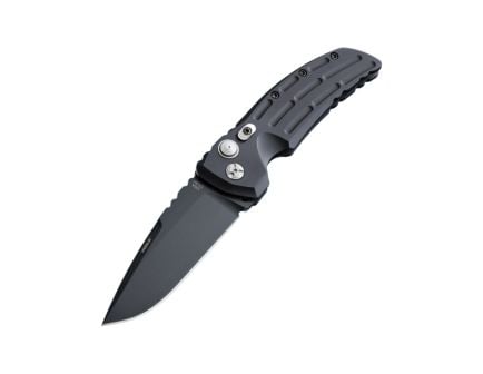 Hogue EX-A01 Folding Knife Drop Point Black - Tactical, for Everyday Carry - 34110