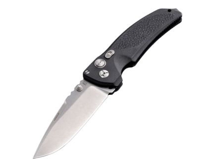 Hogue EX-03 Folding Knife Drop Point Black - Reliable, for Tough Tasks - 34370