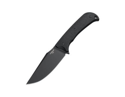 Hogue Extrak XL Fixed Knife, Clip Point, Black - Robust Black Handle, Secure Grip, Ideal for Heavy-Duty and Tactical Use - 35854