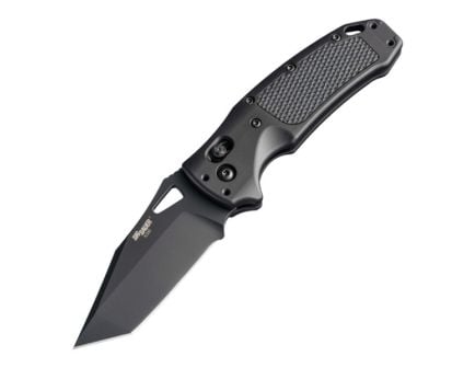Hogue Sig K320 AXG Pro Folding Knife Tanto Black - Premium, Durable, Lightweight and Reliable Handle - 36364