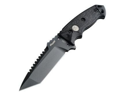 Hogue Sig EX-F01 Tactical Fixed Knife Tanto Black - Durable, Lightweight and Reliable - 37122