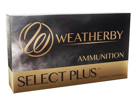 Weatherby Select Plus 340 Weatherby Mag 250 grain Partition Rifle Ammo, 20/Box - N340250PT