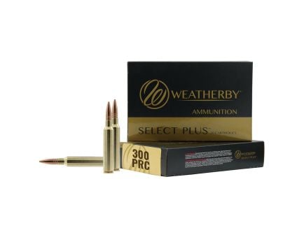 Weatherby Select Plus .300 PRC 205gr Berger Elite Hunter Rifle Ammo, 20Rds