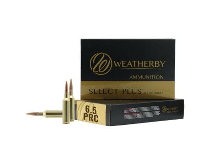 Weatherby Select Plus 6.5 PRC 156gr Elite Hunter Rifle Ammo, 20Rds