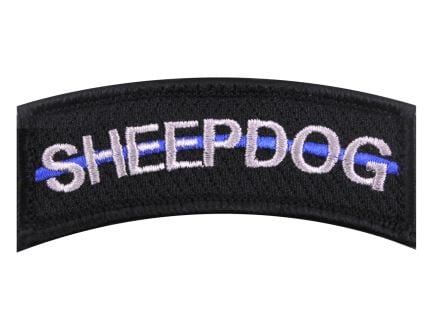 Rothco Thin Blue Line Sheepdog Morale Patch