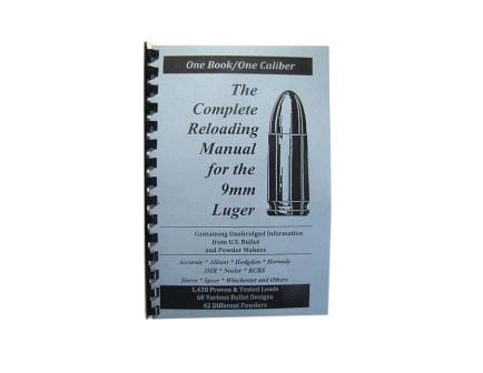 Loadbooks USA 9mm Complete Reloading Book Manual
