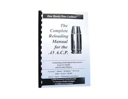 Loadbooks USA .45 Colt Complete Reloading Book Manual