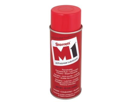 Starrett M1-95173 Lubricant, 12 oz Can Amber