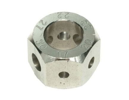 Sinclair International .22 Cal/6mm/.25 Cal/6.5mm/7mm/.30 Cal Hex Style Bullet Comparator