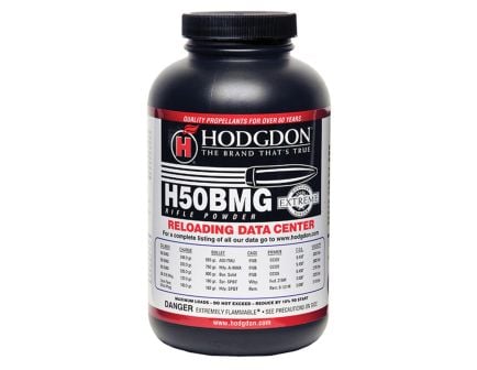 Hodgdon H50BMG .50 BMG Rifle Smokeless Powder, 1 lb