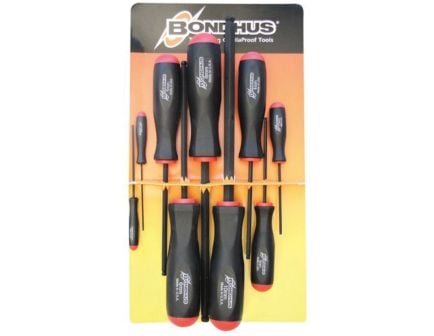 Bondhus BSX9M 9-Piece Standard Length Ball End Screwdriver Set