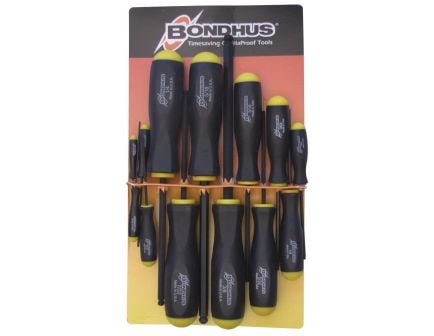 Bondhus BSX13 13-Piece Standard Length Ball End Screwdriver Set