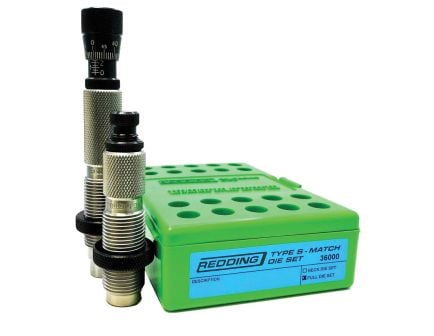 Redding Reloading Equipment .243 Winchester Ackley Improved Rifle Type S Match Bushing Full Die Set