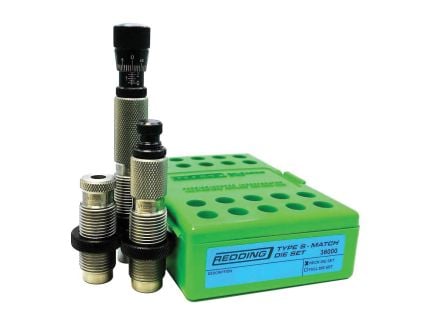 Redding Reloading Equipment 6mm BR Remington Rifle Type S Match Bushing Neck Die Set