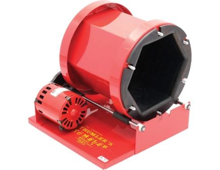 Thumler's Tumbler Model B 110 V Heavy-Duty #15 Rock Tumbler, 15 lb Red