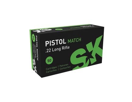 SK Pistol Match .22LR 40 gr LRN 50rds