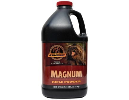 Ramshot Magnum 7mm Remington Magnum/.300 Win Mag/.338 Lapua Rifle Smokeless Powder, 8 lb