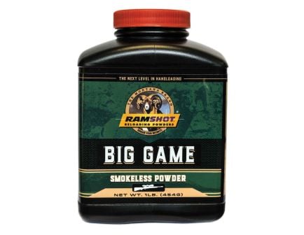 Ramshot Big Game .30-06 Springfield/.22-250 Remington Rifle Smokeless Powder, 1 lb