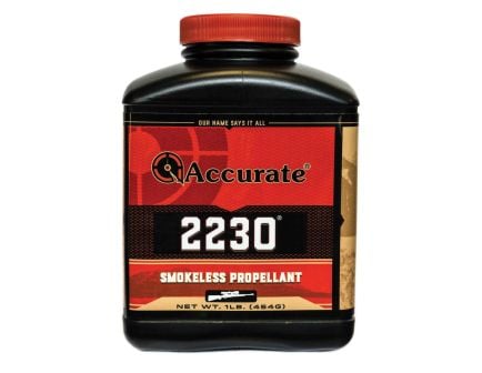 Accurate Powder 2230 .223 Remington/.458 Win Mag Rifle Smokeless Powder, 1 lb