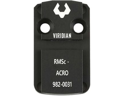 Viridian Adapter Plate 0.20" - Low-Profile Optic Mount Adapter - 982-0031