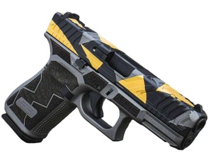 Glock 19 Gen 5 FS RMR Cut 4.02" 9MM (3)15rd Pistol, Geodesic Camo w/ Hybrid Stipple - GLOGPA195S203RMRGC