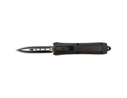 Steel River Spartan Mini Folding/OTF Knife, Dagger, Black - Compact Blade, Sleek Handle, Secure Locking, Ideal for EDC and Tactical Use - MA163BD