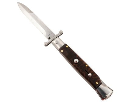 Steel River Spartan Folding Knife, Italian Bayonet - Sleek Handle, Smooth Action, Secure Lock, Perfect for Tactical and Everyday Carry - SGSWP