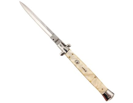 Steel River Spartan Folding Knife Italian Dagger Mother of Pearl - Durable, Lightweight and Reliable Handle - CIMOPD
