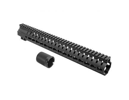 CMMG Float Handguard Kit for AR-15, RKM14 Style Rifles, Black - 55DA291