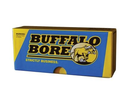 Buffalo Bore 45-70 Mag 350 grain Jacketed Flat Nose Lever Gun Rifle Ammo, 20/Box - 8C/20