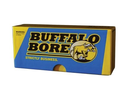 Buffalo Bore 45-70 Mag 300 grain Jacketed Hollow Point Lever Gun Rifle Ammo, 20/Box - 8E/20