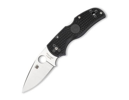 Spyderco Native 5 Drop Point Folding Knife, 2.95" - C41PBK5