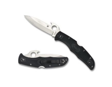 Spyderco Endura 4 Drop Point Lightweight Emerson Opener Folding Knife, 3.812" - C10PGYW