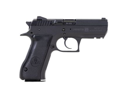 IWI Jericho 941 FS9 Mid-Size 9mm Parabellum 16 Round Semi Auto Short Recoil Operated Pistol, Black - J941FS9