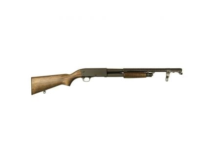 Inland M37 Trench 20" 12 Gauge Shotgun 3" Pump, Parkerized - ILMM37DDAY75