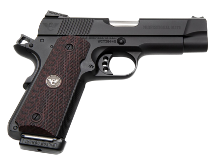 Wilson Combat 1911 Professional Elite .45 ACP 4.1" 8rd Pistol, Black