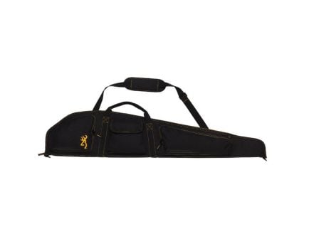 Browning Black and Gold Flexible Scoped Rifle Case, Black/Yellow - 1419589901