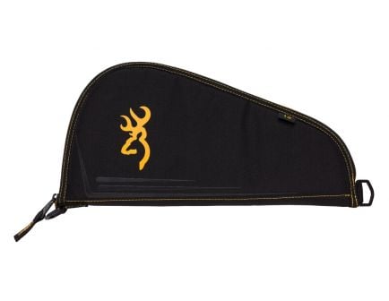 Browning Black and Gold 13" Pistol Rug, Black/Yellow - 1429589913