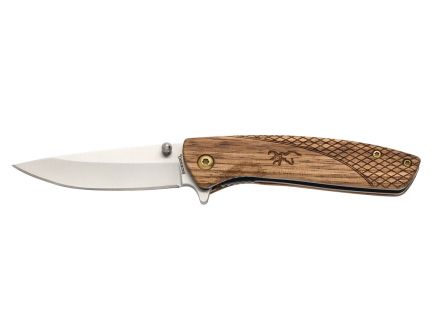Browning Pursuit Drop Point Folding Knife, 2.5" - 3220007