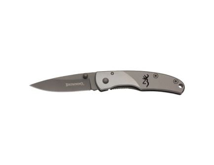 Browning Mountain Ti Small Drop Point Folding Knife, 2.25" - 322561