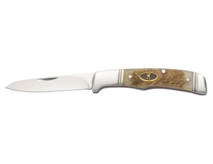 Browning Joint Venture Drop Point Traditional Folding Knife, 2" - 3220011