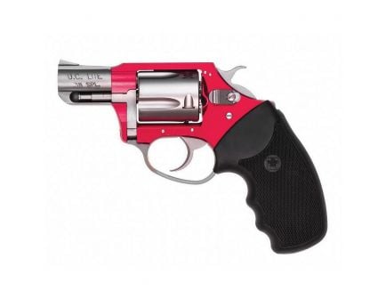 Charter Arms Undercover Small .38 Spl Revolver, 2-Tone - Red and Stainless - 53823