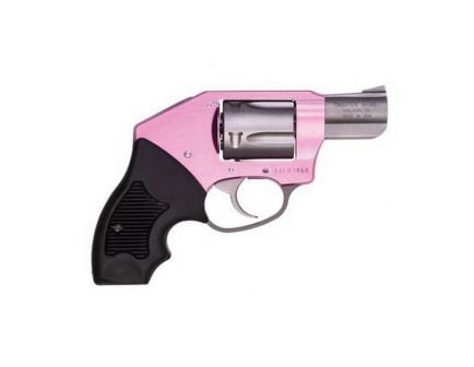 Charter Arms Undercover Lite Compact .38 Spl Revolver, Pink/Stainless Steel - 53851
