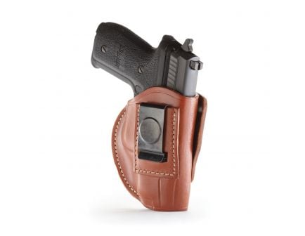 1791 Gunleather 4WH-3 Size 3 Right Hand IWB/OWB Concealment 4-Way Holster, Classic Brown - 4WH-3-CBR-R