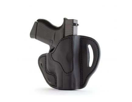 1791 Gunleather BHC Right Hand OWB Open-Top Compact Holster, Stealth Black - BHC-SBL-R