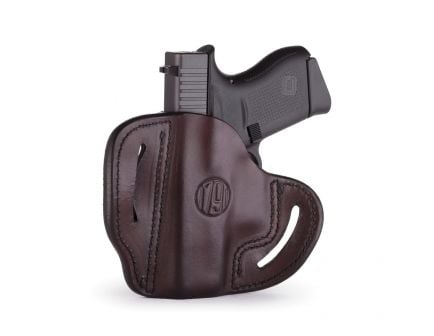1791 Gunleather BHC OWB Right Hand Leather Holster Size C, Signature Brown - BHC-SBR-R