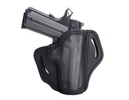 1791 Gunleather CF-BH2.3 Right Hand Glock 17 OWB Open-Top Multi-Fit Holster, Stealth Black - CF-BH2.3-SBL-R