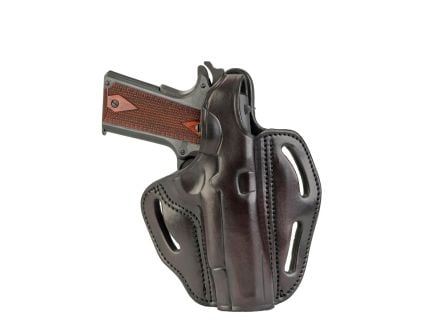 1791 Gunleather BHX-1 Right Hand 4" to 5" Barrel 1911 OWB Thumbreak Holster, Signature Brown - BHX-1-CL-SBR-R