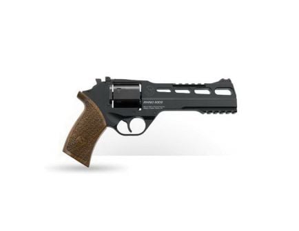 Chiappa Firearms Rhino 60DS Small .357 Mag Revolver, Anodized Black - 340.221